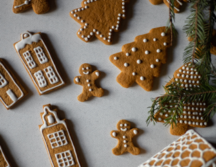 Kerstkoekjes met Boerinneke